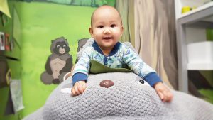 Totoro + Baby at Green Square Dermatology